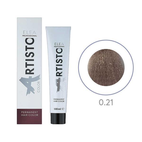 Vopsea demipermanenta fara amoniac pentru par Elea Professional Artisto Color TONER, 0.21 Violet gri, 100 ml Vopsea demipermanenta fara amoniac pentru par Elea Professional Artisto Color TONER, 0.21 Violet gri, 100 ml
