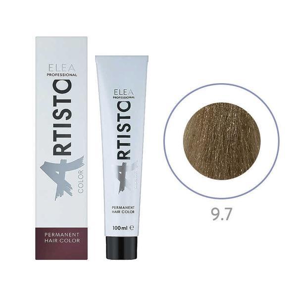 Vopsea permanenta pentru par Elea Professional Artisto Color, 9/7 Blond maro, 100 ml Vopsea permanenta pentru par Elea Professional Artisto Color, 9/7 Blond maro, 100 ml