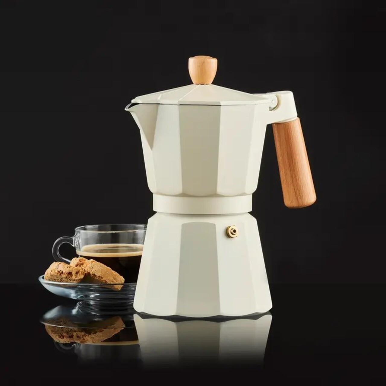 Cafetiera filtru pentru 6 persoane Natural, Ambition, 300 ml, aluminiu, crem Cafetiera filtru pentru 6 persoane Natural, Ambition, 300 ml, aluminiu, crem