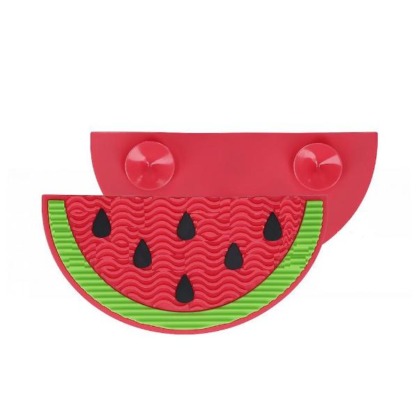 Covoras de Curatare a Pensulelor de Machiaj - Mimo Makeup Brush Cleaning Mat Watermelon, 1 buc Covoras de Curatare a Pensulelor de Machiaj - Mimo Makeup Brush Cleaning Mat Watermelon, 1 buc