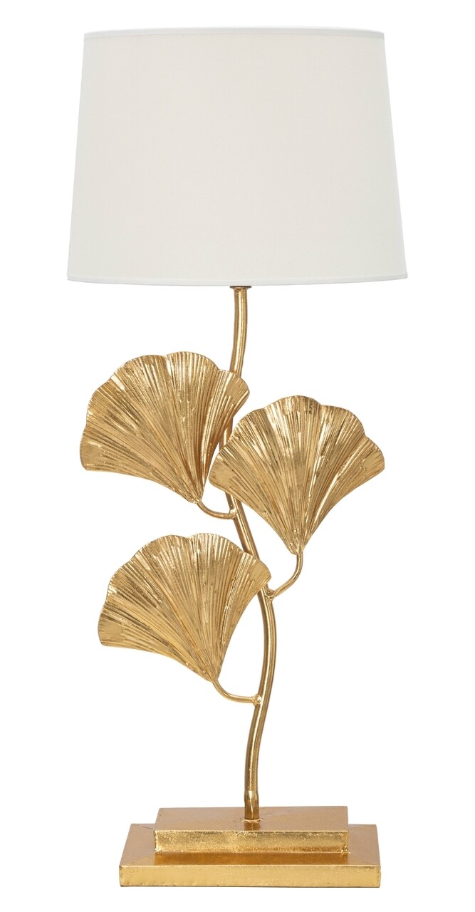 Lampa de masa Glamy, Mauro Ferretti, 1 x E27, 40W, fier/poliester, auriu/alb Lampa de masa Glamy, Mauro Ferretti, 1 x E27, 40W, fier/poliester, auriu/alb
