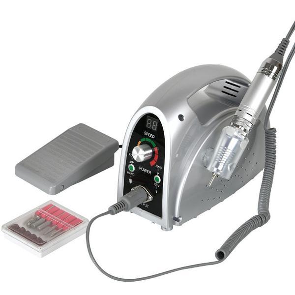 Freza electrica pentru unghii, 35000 rotatii, 65W, ZS-702, silver Freza electrica pentru unghii, 35000 rotatii, 65W, ZS-702, silver