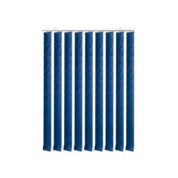 Jaluzele Verticale Textile , Beata Albastru , L 100 cm X H 100 cm Jaluzele Verticale Textile , Beata Albastru , L 100 cm X H 100 cm