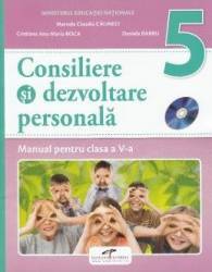 Consiliere si dezvoltare personala - Clasa 5 - Manual + CD - Marcela Claudia Calineci