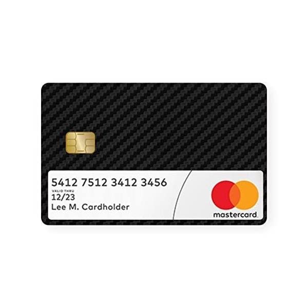 Folie Skin Autocolanta pentru Carduri bancare, cu Cip Mic dreptunghiular, Negru carbon, acoperire partiala Folie Skin Autocolanta pentru Carduri bancare, cu Cip Mic dreptunghiular, Negru carbon, acoperire partiala
