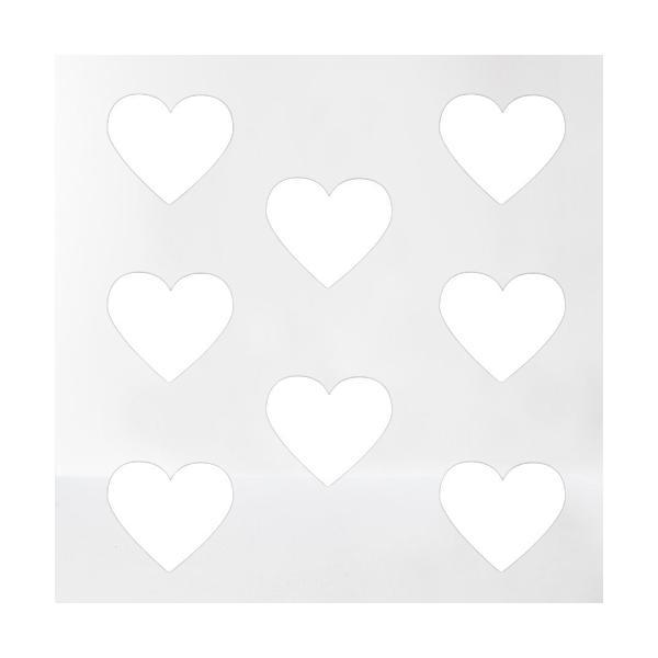 Sticker decorativ, Duragon, perete, Inimi, alb, 24 bucati, 10.5x9 cm Sticker decorativ, Duragon, perete, Inimi, alb, 24 bucati, 10.5x9 cm