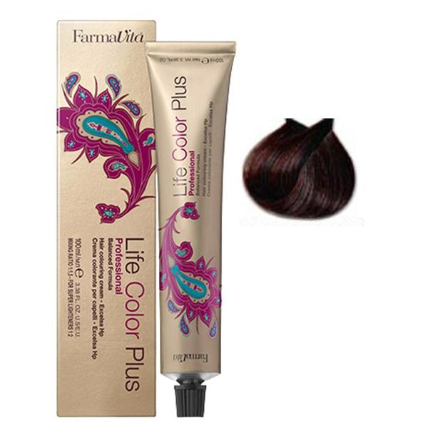 Vopsea Permanenta - FarmaVita Life Color Plus Professional, nuanta 4.52 Chocolate Mahogany Brown, 100 ml Vopsea Permanenta - FarmaVita Life Color Plus Professional, nuanta 4.52 Chocolate Mahogany Brown, 100 ml
