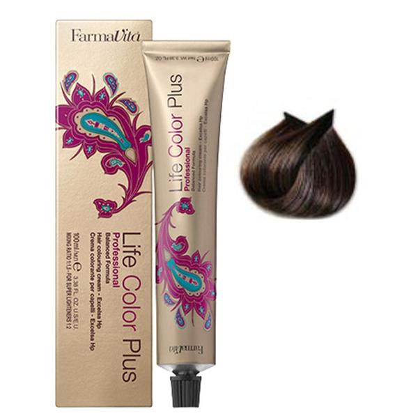 Vopsea Permanenta - FarmaVita Life Color Plus Professional, nuanta 5.31 Light Golden Ash Brown, 100 ml Vopsea Permanenta - FarmaVita Life Color Plus Professional, nuanta 5.31 Light Golden Ash Brown, 100 ml