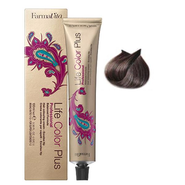 Vopsea Permanenta - FarmaVita Life Color Plus Professional, nuanta 6.15 Dark Ash Mahogany Blonde, 100 ml Vopsea Permanenta - FarmaVita Life Color Plus Professional, nuanta 6.15 Dark Ash Mahogany Blonde, 100 ml