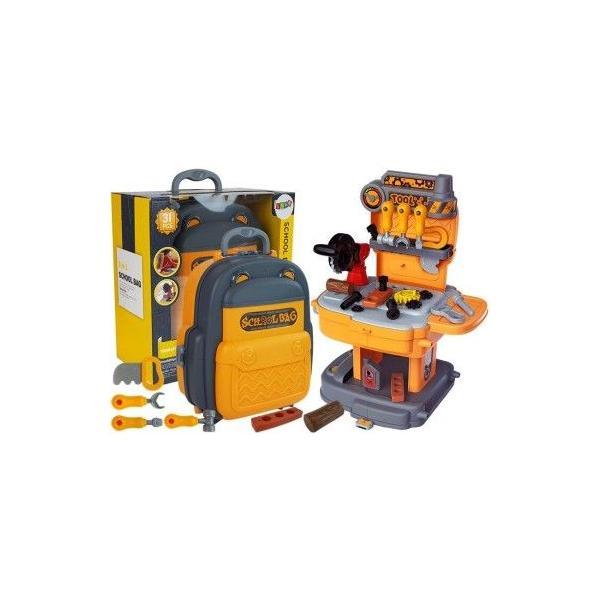 Set banc de lucru pentru copii, atelier cu unelte portabil in valiza, 8520 Set banc de lucru pentru copii, atelier cu unelte portabil in valiza, 8520