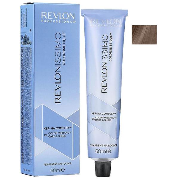 Vopsea Permanenta - Revlon Professional Revlonissimo Colorsmetique Ker-Ha Complex Permanent Hair Color, nuanta 5.12 Light Ash Iridescent Brown, 60 ml Vopsea Permanenta - Revlon Professional Revlonissimo Colorsmetique Ker-Ha Complex Permanent Hair Color, nuanta 5.12 Light Ash Iridescent Brown, 60 ml