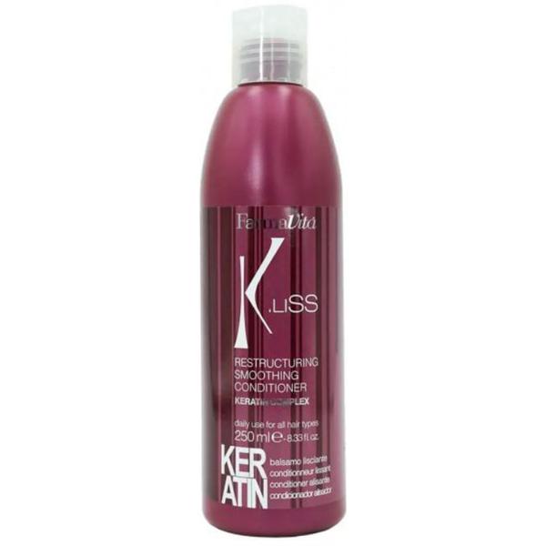 Balsam Restructurant cu Keratina - Farmavita K. Liss Restructuring Smoothing Conditioner Keratin Complex, 250 ml Balsam Restructurant cu Keratina - Farmavita K. Liss Restructuring Smoothing Conditioner Keratin Complex, 250 ml