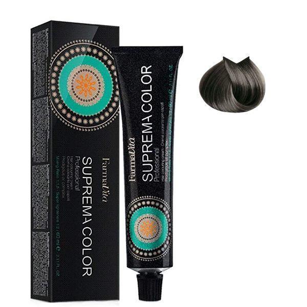Vopsea de Par Permanenta FarmaVita Suprema Color Professional, nuanta 7.11 Intense Ash Blonde, 60 ml Vopsea de Par Permanenta FarmaVita Suprema Color Professional, nuanta 7.11 Intense Ash Blonde, 60 ml