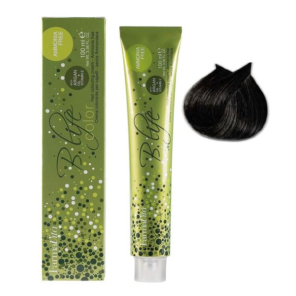 Vopsea Demi-permanenta - FarmaVita B. Life Color, nuanta 3.0 Dark Brown, 100 ml Vopsea Demi-permanenta - FarmaVita B. Life Color, nuanta 3.0 Dark Brown, 100 ml