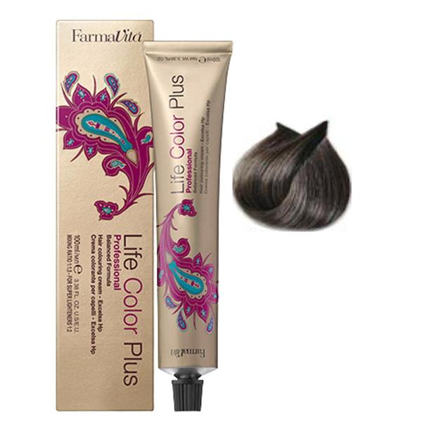 Vopsea Permanenta - FarmaVita Life Color Plus Professional, nuanta 6.07 Dark Mat Blonde, 100 ml Vopsea Permanenta - FarmaVita Life Color Plus Professional, nuanta 6.07 Dark Mat Blonde, 100 ml