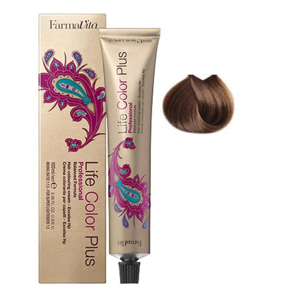 Vopsea Permanenta - FarmaVita Life Color Plus Professional, nuanta 7.7 Medium Blonde Brown, 100 ml Vopsea Permanenta - FarmaVita Life Color Plus Professional, nuanta 7.7 Medium Blonde Brown, 100 ml