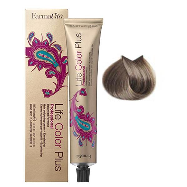 Vopsea Permanenta - FarmaVita Life Color Plus Professional, nuanta 8.07 Light Mat Blonde, 100 ml Vopsea Permanenta - FarmaVita Life Color Plus Professional, nuanta 8.07 Light Mat Blonde, 100 ml
