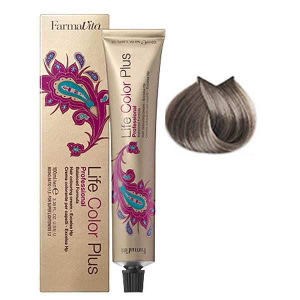 Vopsea Permanenta - FarmaVita Life Color Plus Professional, nuanta 8.1 Light Ash Blonde, 100 ml Vopsea Permanenta - FarmaVita Life Color Plus Professional, nuanta 8.1 Light Ash Blonde, 100 ml
