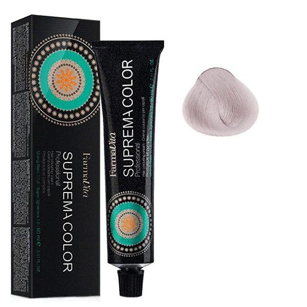 Vopsea Permanenta - FarmaVita Suprema Color Professional, nuanta 10.102 Platinum Blonde Ash-Pearl, 60 ml Vopsea Permanenta - FarmaVita Suprema Color Professional, nuanta 10.102 Platinum Blonde Ash-Pearl, 60 ml