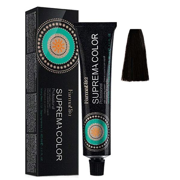 Vopsea Permanenta - FarmaVita Suprema Color Professional, nuanta 2.0 Darkest Brown, 60 ml Vopsea Permanenta - FarmaVita Suprema Color Professional, nuanta 2.0 Darkest Brown, 60 ml
