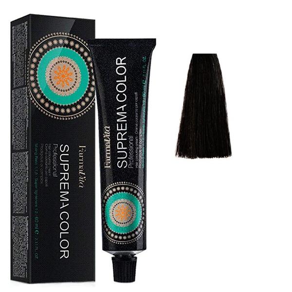 Vopsea Permanenta - FarmaVita Suprema Color Professional, nuanta 4.1 Ash Brown, 60 ml Vopsea Permanenta - FarmaVita Suprema Color Professional, nuanta 4.1 Ash Brown, 60 ml