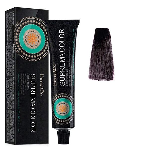 Vopsea Permanenta - FarmaVita Suprema Color Professional, nuanta 4.12 Ash Irisee Brown, 60 ml Vopsea Permanenta - FarmaVita Suprema Color Professional, nuanta 4.12 Ash Irisee Brown, 60 ml