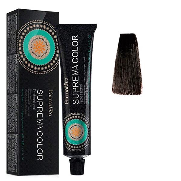 Vopsea Permanenta - FarmaVita Suprema Color Professional, nuanta 4.3 Golden Brown, 60 ml Vopsea Permanenta - FarmaVita Suprema Color Professional, nuanta 4.3 Golden Brown, 60 ml