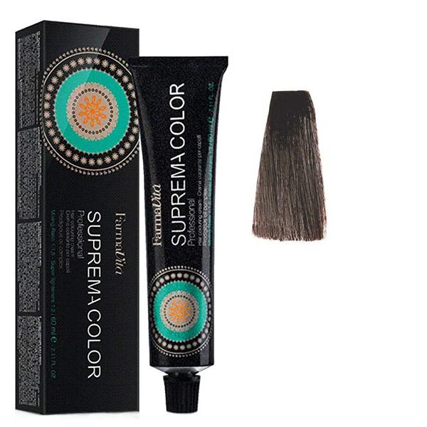 Vopsea Permanenta - FarmaVita Suprema Color Professional, nuanta 5.07 Light Mat Brown, 60 ml Vopsea Permanenta - FarmaVita Suprema Color Professional, nuanta 5.07 Light Mat Brown, 60 ml