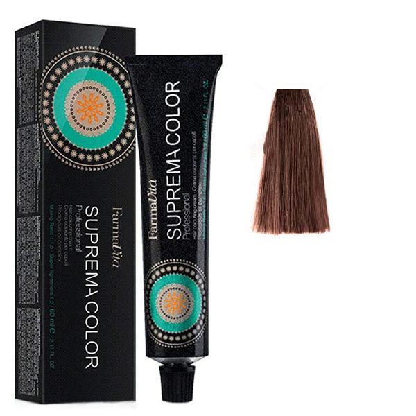 Vopsea Permanenta - FarmaVita Suprema Color Professional, nuanta 6.35 Dark Chocolate Blonde, 60 ml Vopsea Permanenta - FarmaVita Suprema Color Professional, nuanta 6.35 Dark Chocolate Blonde, 60 ml