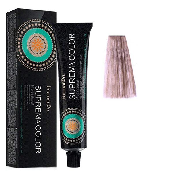Vopsea Permanenta - FarmaVita Suprema Color Professional, nuanta 9.22 Very Light Irisee Rose Blonde, 60 ml Vopsea Permanenta - FarmaVita Suprema Color Professional, nuanta 9.22 Very Light Irisee Rose Blonde, 60 ml