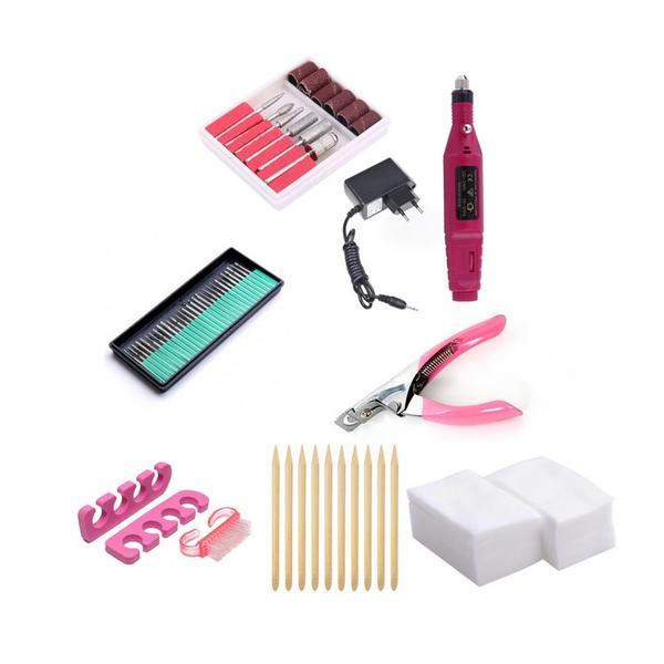 Freza pila electrica unghii 20.000 rpm, si 156 accesorii nail art pentru manichiura si pedichiura Freza pila electrica unghii 20.000 rpm, si 156 accesorii nail art pentru manichiura si pedichiura