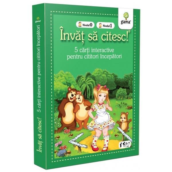 Pachet Invat sa citesc pentru cititori incepatori Vol.4, editura Gama Pachet Invat sa citesc pentru cititori incepatori Vol.4, editura Gama