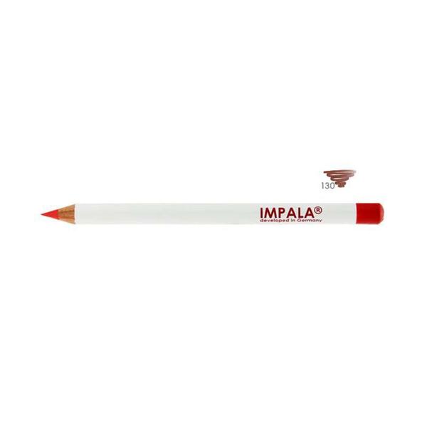 Creion pentru Conturul buzelor Rezistent la Apa, Nuanta 130 Cacao, Impala, 1.14 g Creion pentru Conturul buzelor Rezistent la Apa, Nuanta 130 Cacao, Impala, 1.14 g