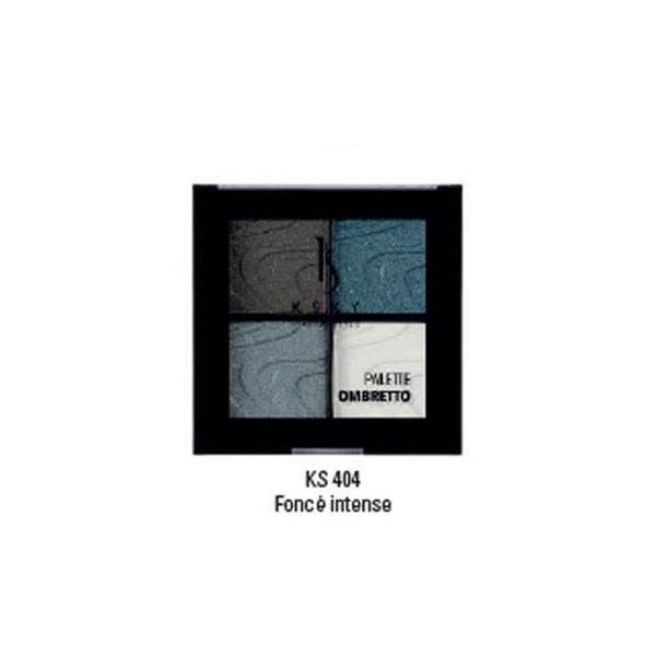 Paleta de Farduri cu Patru Culori KS4P - Palette Ombretto, Nuanta KS 404 Fonce Intense, KSky, 8 g Paleta de Farduri cu Patru Culori KS4P - Palette Ombretto, Nuanta KS 404 Fonce Intense, KSky, 8 g
