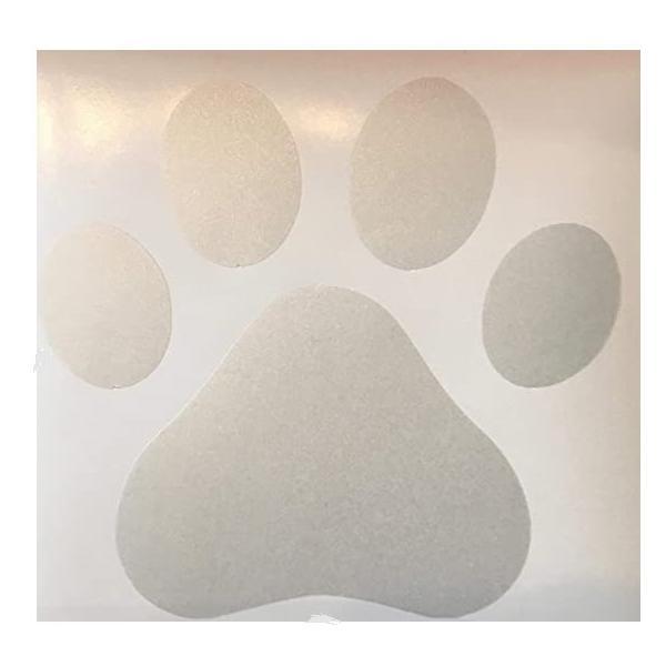 Sticker autocolant pentru geam, labute, efect sablat, 6 buc, 12x12 cm Sticker autocolant pentru geam, labute, efect sablat, 6 buc, 12x12 cm