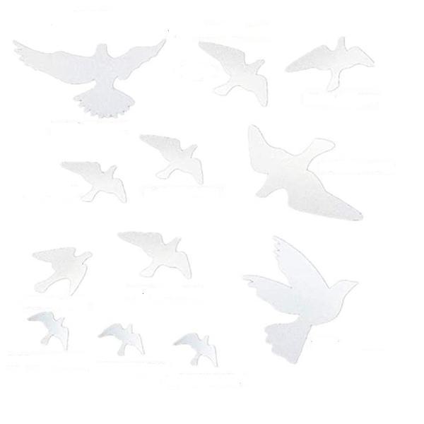 Sticker autocolant pentru geam, pasari, efect sablat, diverse dimensiuni Sticker autocolant pentru geam, pasari, efect sablat, diverse dimensiuni