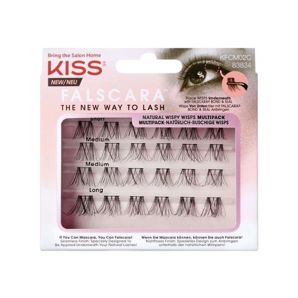 Gene false individuale KissUSA Falscara Lashes Natural Wispy Wisps Multipack Gene false individuale KissUSA Falscara Lashes Natural Wispy Wisps Multipack