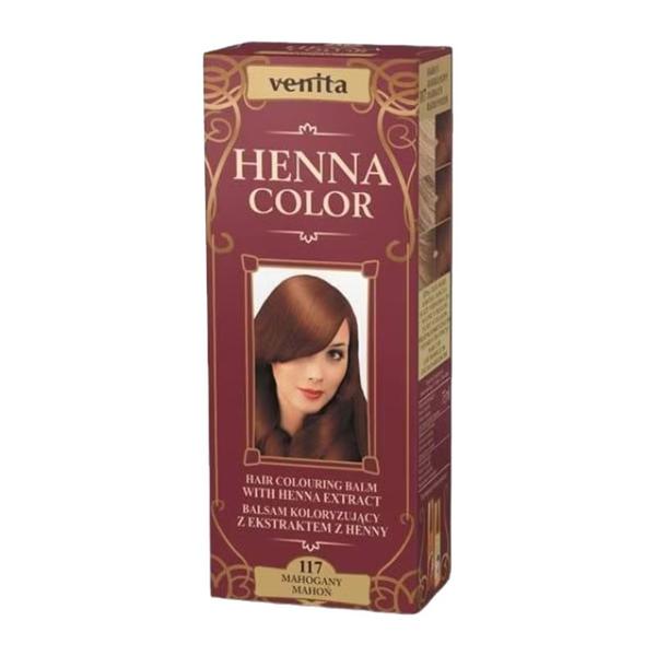 Balsam Colorant cu Extract de Henna Color Venita, Henna Sonia, Nr. 117 Mahon, 75 ml Balsam Colorant cu Extract de Henna Color Venita, Henna Sonia, Nr. 117 Mahon, 75 ml