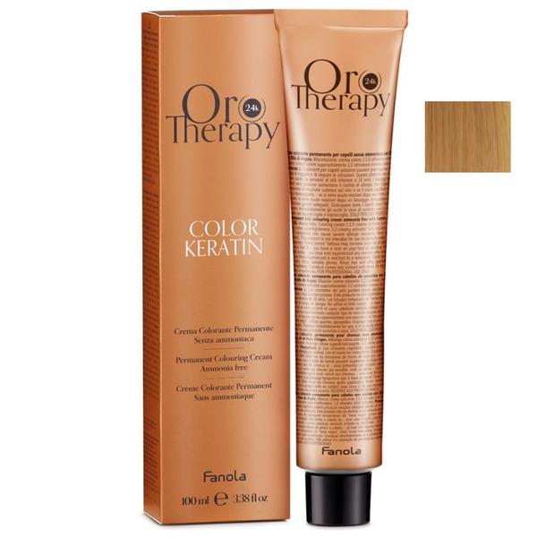 Vopsea Demi-permanenta Fanola Oro Therapy Color Keratin 9.3 Blond Foarte Deschis Auriu, 100ml Vopsea Demi-permanenta Fanola Oro Therapy Color Keratin 9.3 Blond Foarte Deschis Auriu, 100ml