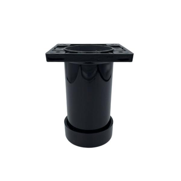 Picior SDF cilindric reglabil pentru mobilier, finisaj negru, H:100 mm Picior SDF cilindric reglabil pentru mobilier, finisaj negru, H:100 mm