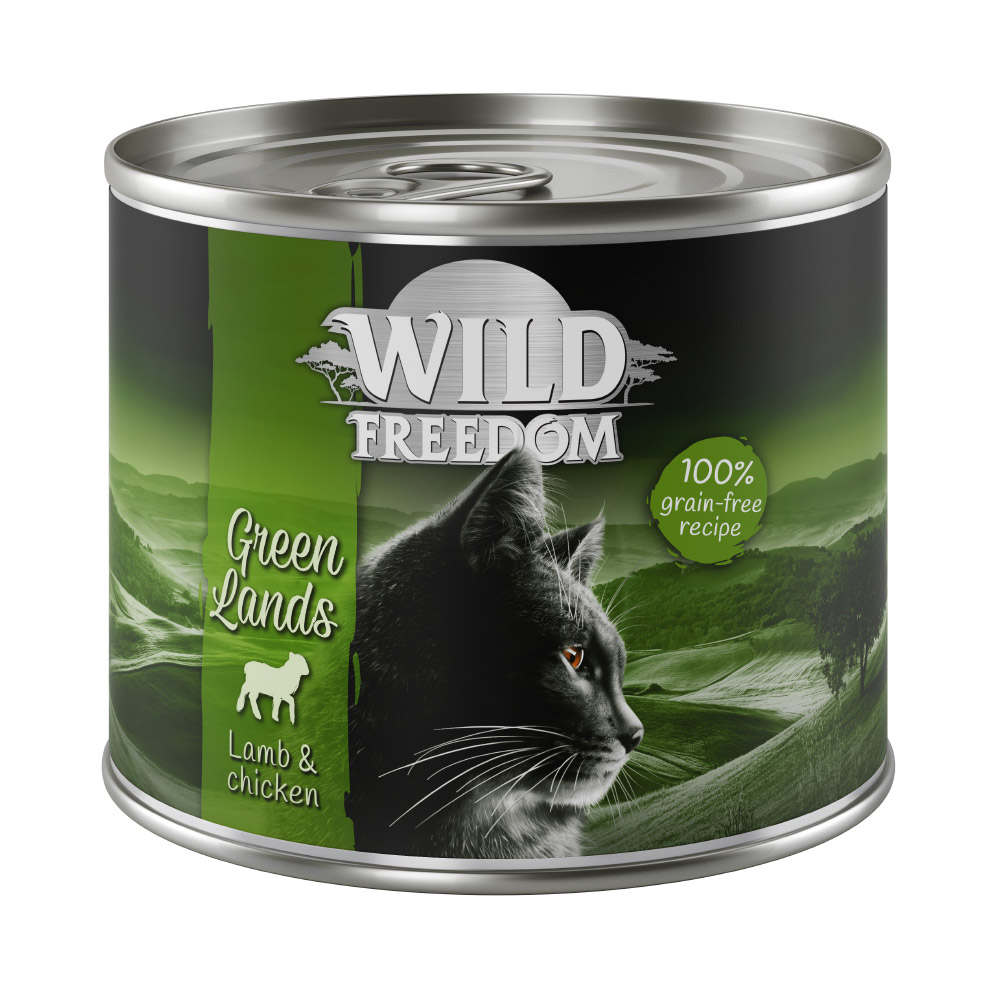 12x200g Iepure & pui Green Lands Wild Freedom Adult hrană umedă pisici 12x200g Iepure & pui Green Lands Wild Freedom Adult hrană umedă pisici