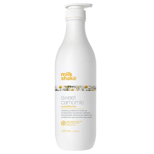Balsam Revitalizant pentru Par Blond - Milk Shake Sweet Camomile, 1000 ml Balsam Revitalizant pentru Par Blond - Milk Shake Sweet Camomile, 1000 ml