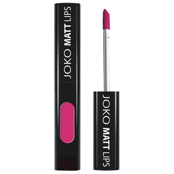 Ruj Lichid Matifiant - Joko Liquide Lipstick Matt Lips, nuanta 061 Pink Passion, 5 ml Ruj Lichid Matifiant - Joko Liquide Lipstick Matt Lips, nuanta 061 Pink Passion, 5 ml