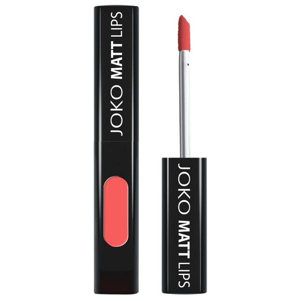 Ruj Lichid Matifiant - Joko Liquide Lipstick Matt Lips, nuanta 062 Bad Girl, 5 ml Ruj Lichid Matifiant - Joko Liquide Lipstick Matt Lips, nuanta 062 Bad Girl, 5 ml