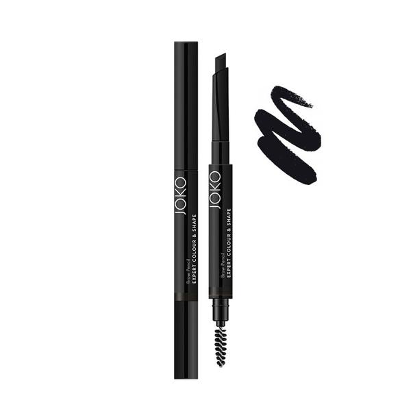 Creion Contur Sprancene cu Periuta - Joko Brow Pencil Expert Colour & Shape, nuanta #4, 5 g Creion Contur Sprancene cu Periuta - Joko Brow Pencil Expert Colour & Shape, nuanta #4, 5 g