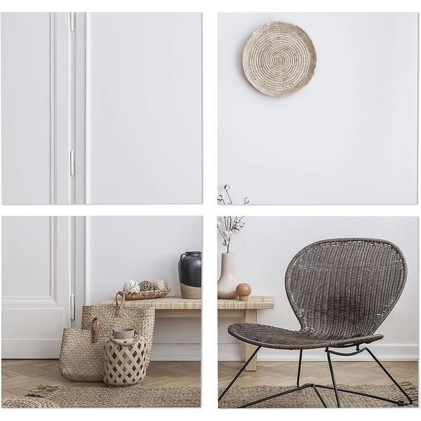 Set 4 oglinzi decorative 30x30cm , grosime 0,2cm, auto adezive, cu colturi slefuite, patrate, de montat pe usa, perete sau mobilier Set 4 oglinzi decorative 30x30cm , grosime 0,2cm, auto adezive, cu colturi slefuite, patrate, de montat pe usa, perete sau mobilier