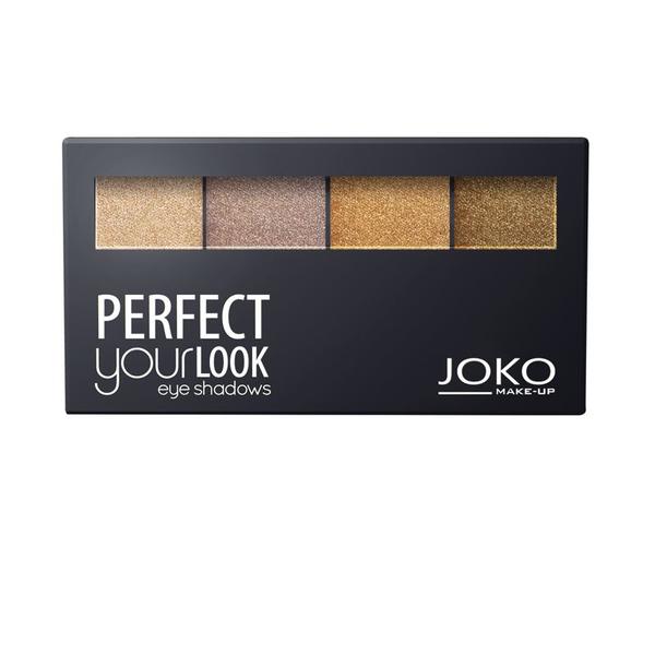 Fard de Pleoape cu Patru Culori - Joko Perfect Your Look Quattro Eye Shadow, nuanta 402, 5 g Fard de Pleoape cu Patru Culori - Joko Perfect Your Look Quattro Eye Shadow, nuanta 402, 5 g