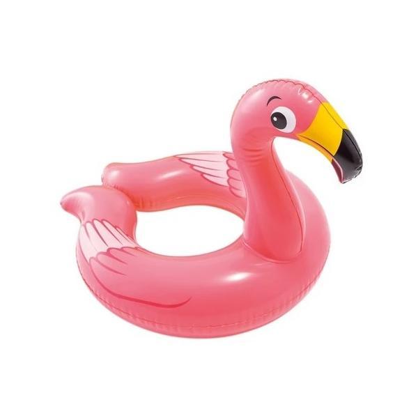 Colac gonflabil, flamingo,76x55cm, 7Toys