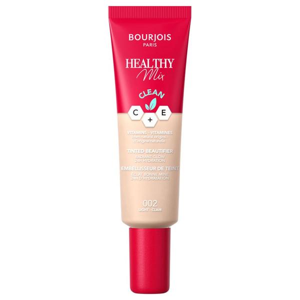 Fond de Ten Lichid - Bourjois Paris Healthy Mix Tinted Beautifier Radiant Glow 24h Hydration, nuanta 002 Light, 30 ml Fond de Ten Lichid - Bourjois Paris Healthy Mix Tinted Beautifier Radiant Glow 24h Hydration, nuanta 002 Light, 30 ml