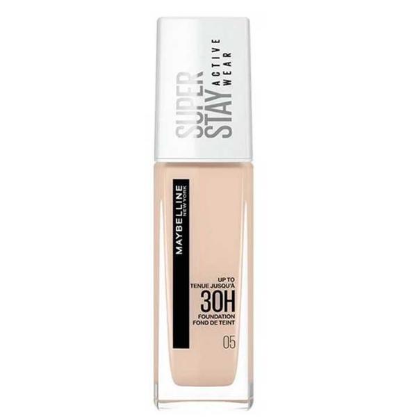 Fond de Ten - Maybelline Superstay Active Wear 30h Foundation, nuanta 05 Light Beige, 30 ml Fond de Ten - Maybelline Superstay Active Wear 30h Foundation, nuanta 05 Light Beige, 30 ml